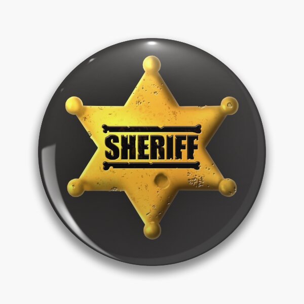 Item preview, Sheriff's badge designed and sold by Olegius.