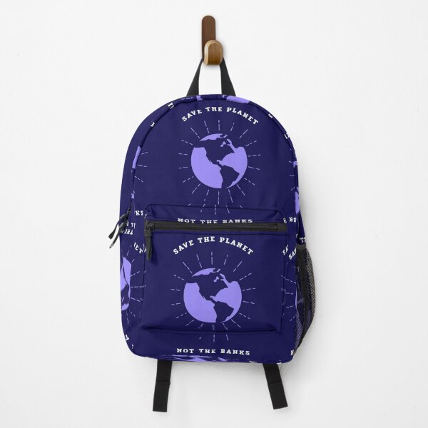 Item preview, Save the Planet Not the Banks designed and sold by Zoranzi.