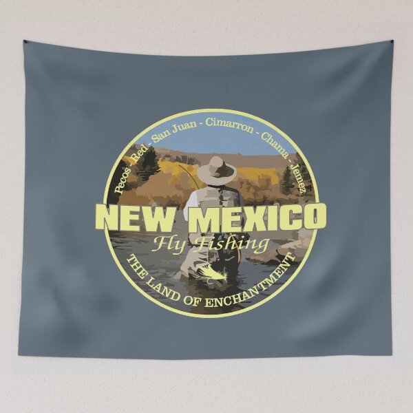 Item preview, New Mexico Fly Fishing (FSH) designed and sold by curranmorgan.