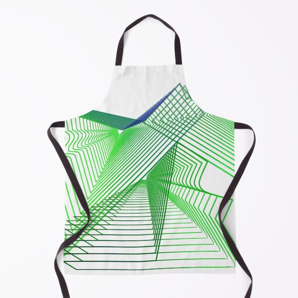 Item preview, Geometric galaxy green abstract designed and sold by Carolina Salazar.