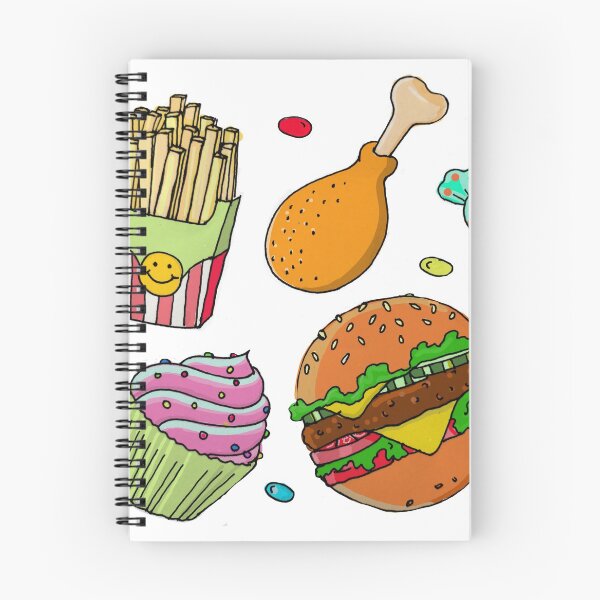 Item preview, Potato chips, chicken, burger, ice cream, cake, sweet fast food designed and sold by tqueen.
