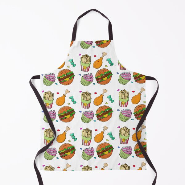 Item preview, Potato chips, chicken, burger, ice cream, cake, sweet fast food designed and sold by tqueen.