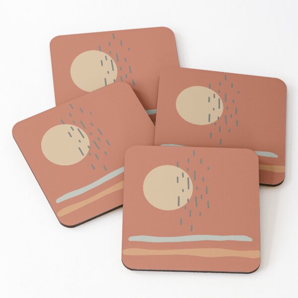 Item preview, Abstract Rain - Earth Tone Color Palette designed and sold by hellocando.