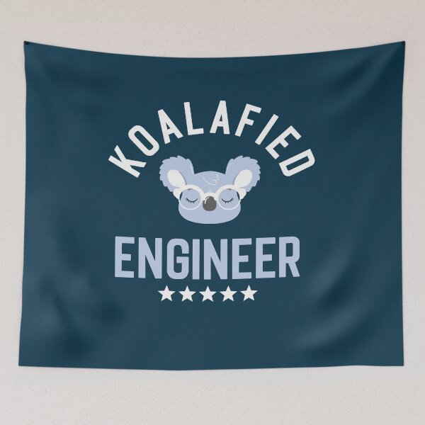 Item preview, Koalafied Engineer - Funny Gift Idea for Engineers designed and sold by betternotes.