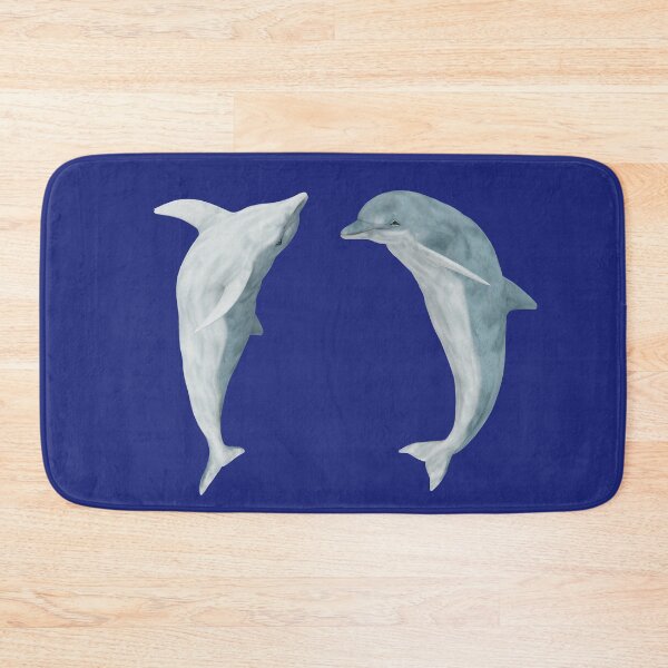 Item preview, Two jumping dolphins, marine animals designed and sold by MIRO3D.