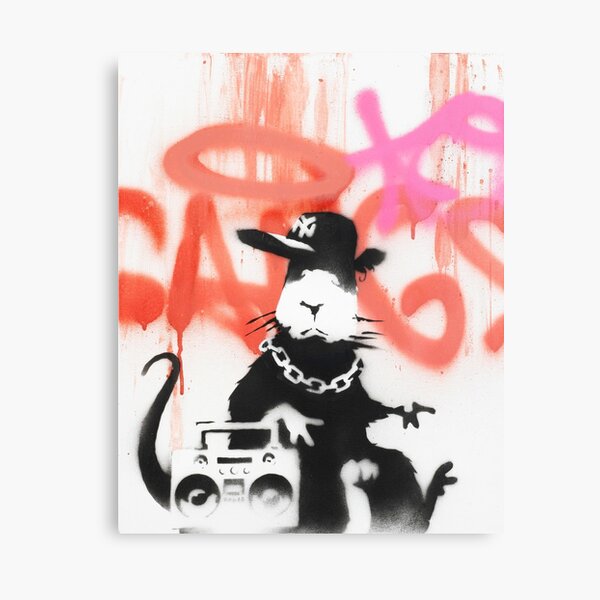 Item preview, Banksy Hip Hop Rat designed and sold by WE-ARE-BANKSY.