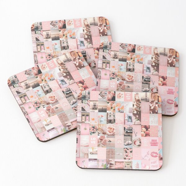 Item preview, Pink Aesthetic Vsco Collage designed and sold by LunaPrintShop.