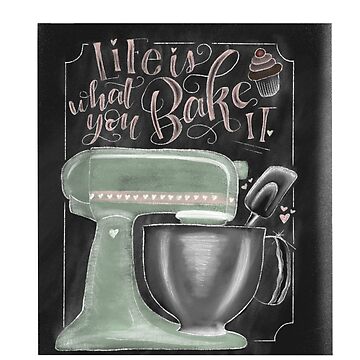 Kitchenaid mixer  Art Board Print for Sale by irraspugey32