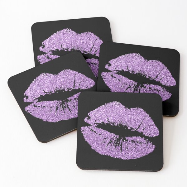 Item preview, A Kiss in Lilac Glitter designed and sold by Darcy777.