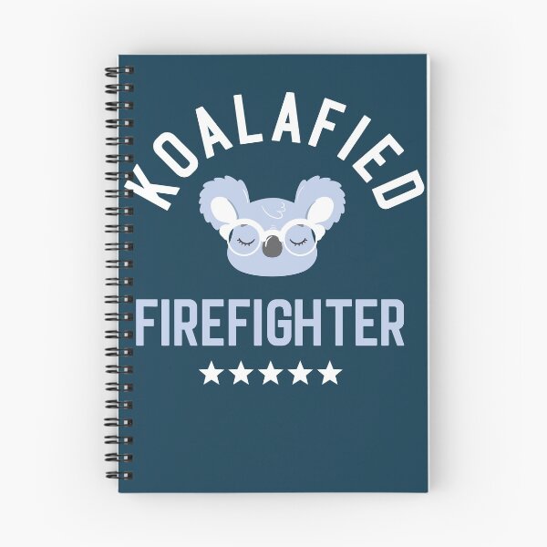 Artikelvorschau, Koalafied Firefighter - Funny Gift Idea for Firefighters entworfen und verkauft von betternotes.
