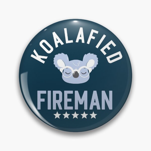 Item preview, Koalafied Fireman - Funny Gift Idea for Firemen designed and sold by betternotes.