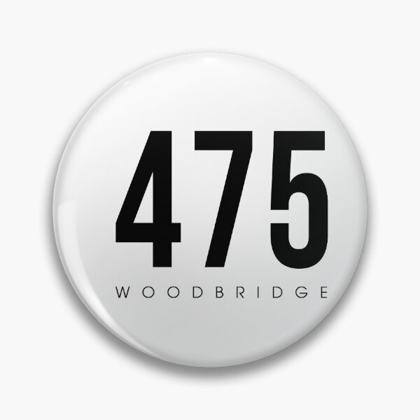 Item preview, Woodbridge, CT - 475 Area Code design designed and sold by CartoCreative.
