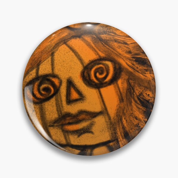 Item preview,  Hypno-Pumpkin Girl Large                                                        designed and sold by ZOS HOUSE.