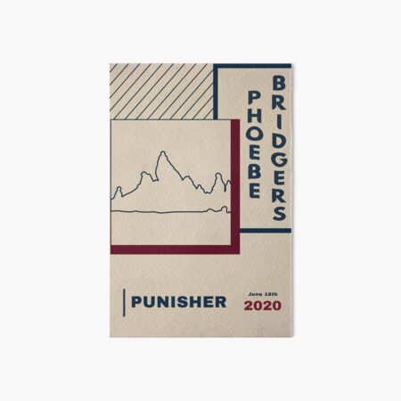 Phoebe Bridgers Punisher  Art Board Print