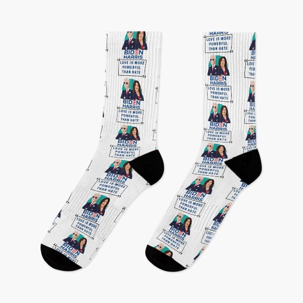 Item preview, Biden Harris 2020 - Love Is More Powerful Than Hate - 2020 US Election designed and sold by raretshirtsuk.
