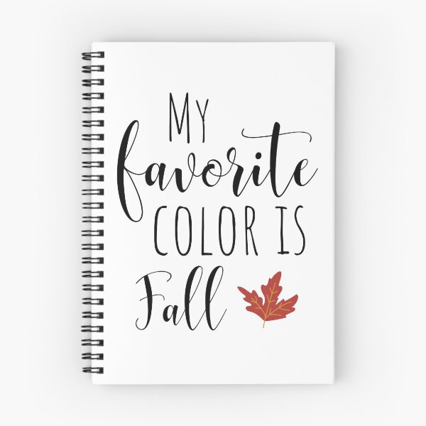 Aperçu de l'œuvre Ma couleur préférée est l'automne créée et vendue par indiebeetees.