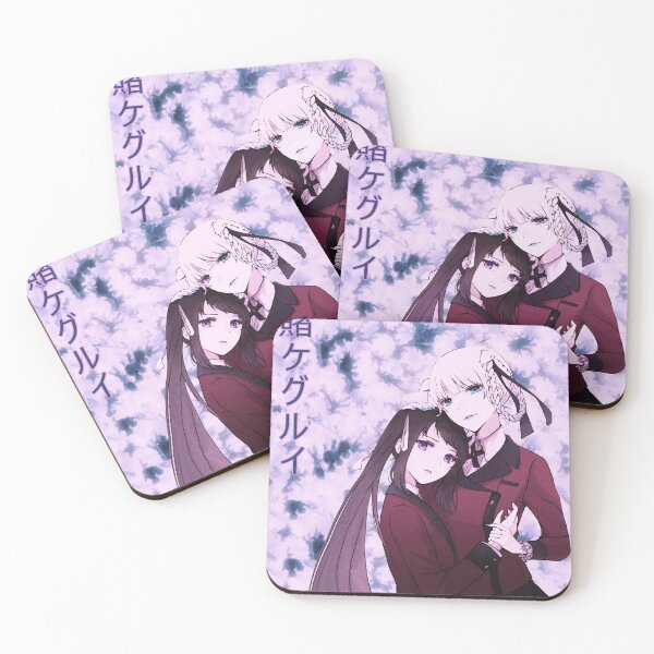 Item preview, Kakegurui KiraSaya Kirari Momobami Sayaka Igarashi Anime Aesthetic Vaporwave Manga Pastel Goth Otaku designed and sold by theodorchik.