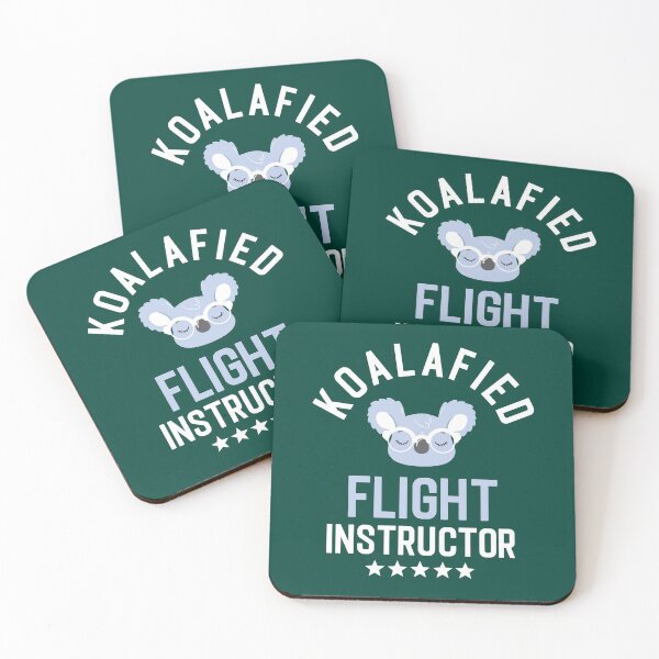 Item preview, Koalafied Flight Instructor - Funny Gift Idea for Flight Instructors designed and sold by betternotes.