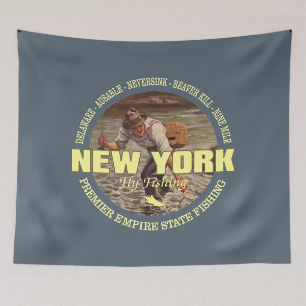 Item preview, New York Fly Fishing (FSH) designed and sold by curranmorgan.