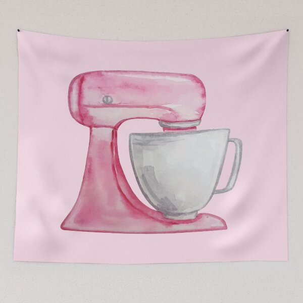Item preview, Pink Kitchen Stand Mixer  designed and sold by Alicia Chee.