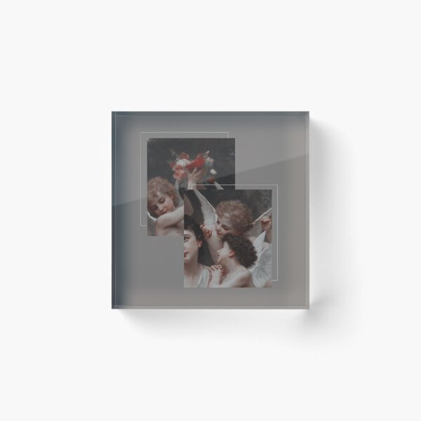 Item preview, angels michelangelo art aesthetic phone case brown painting sticker phone case designed and sold by kaledabean.