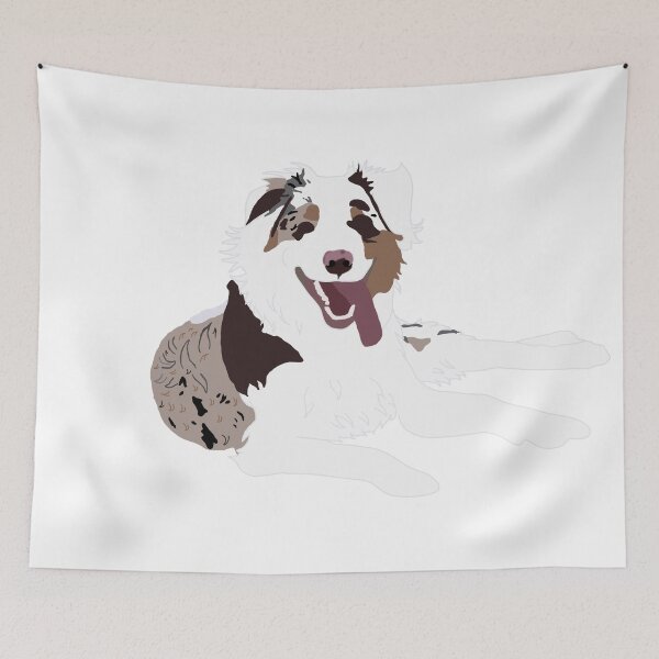 Item preview, Red Merle Austrailian Shepherd  designed and sold by NaomiiiC.