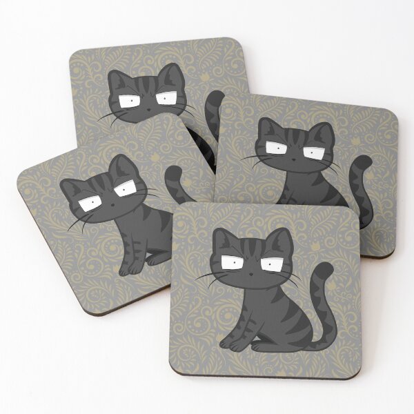 Item preview, Displeased Kitty designed and sold by SnarkyDoodles.