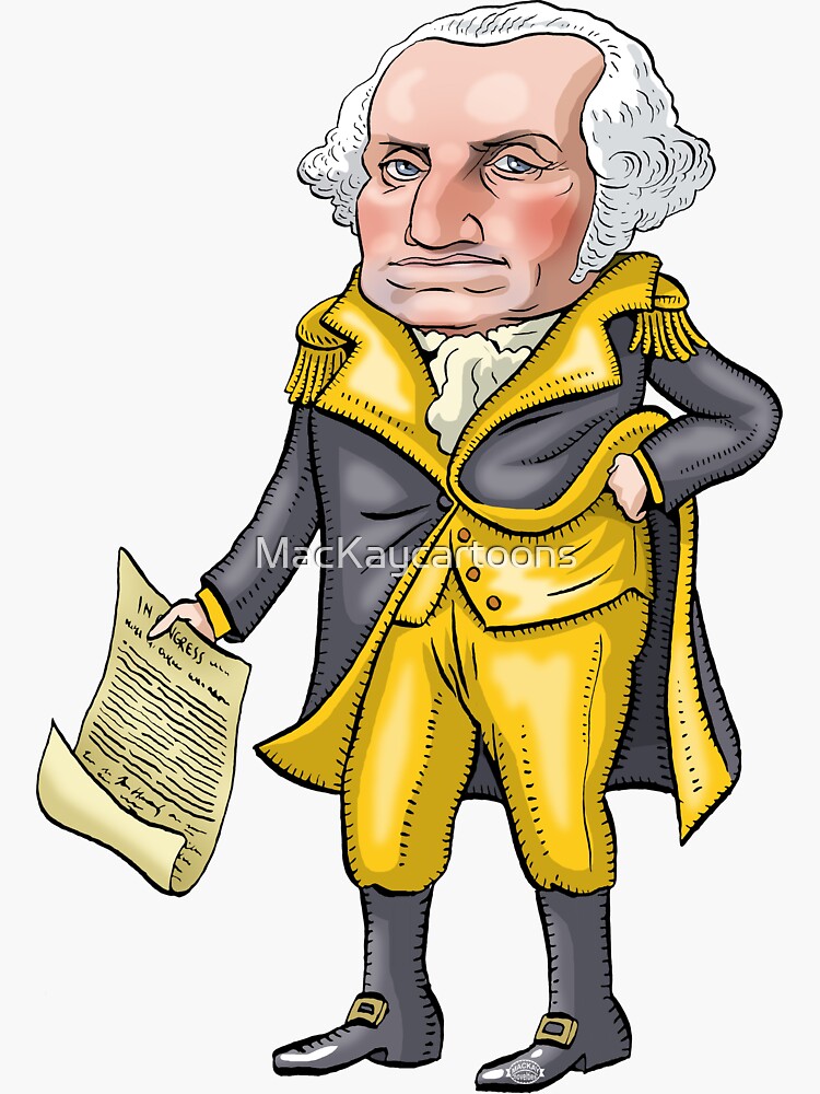 George Washington by MacKaycartoons