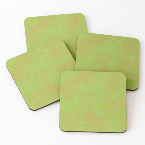 Item preview, vintage fantasy green dots designed and sold by Filigranas Digitales.