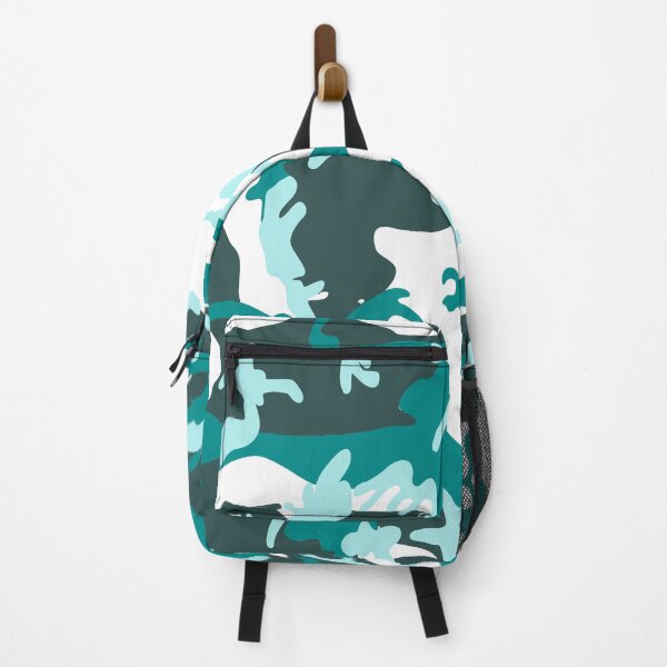 Item preview, Teal Navy Camouflage Gear designed and sold by Ink Art Design.