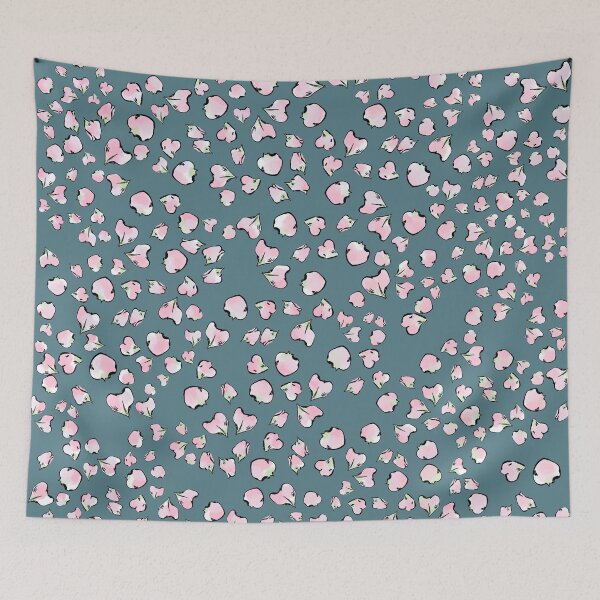 Item preview, Rose Petals on Blue designed and sold by OyeMoye.