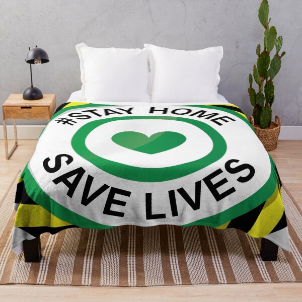 Item preview, Stay home. Save lives. designed and sold by MrazTees.