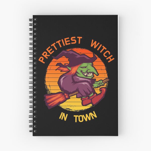 Item preview, Halloween prettiest witch in town designed and sold by portrait4you.