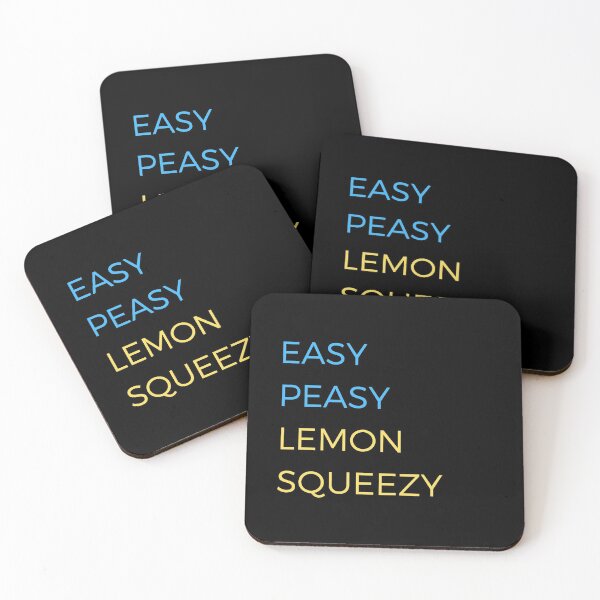 Artikelvorschau, Easy Peasy Lemon Squeezy entworfen und verkauft von ubaDesigns.