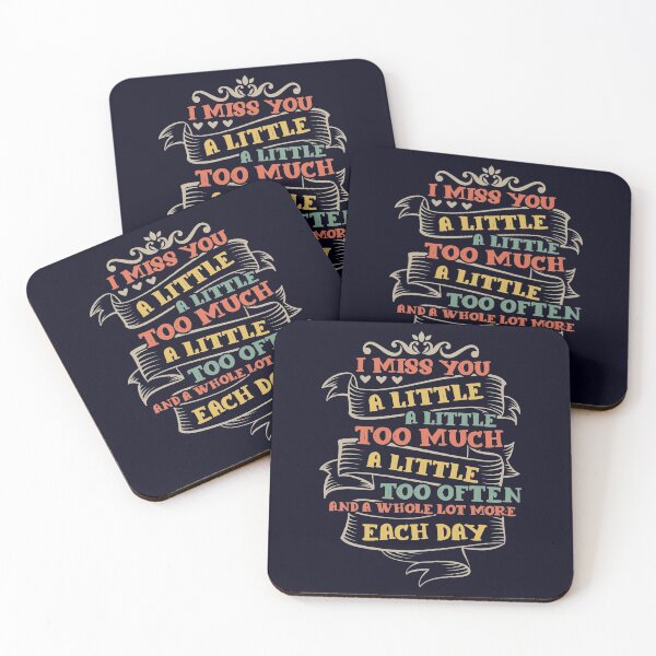 Item preview, I miss you a little too often each day  designed and sold by mmos.