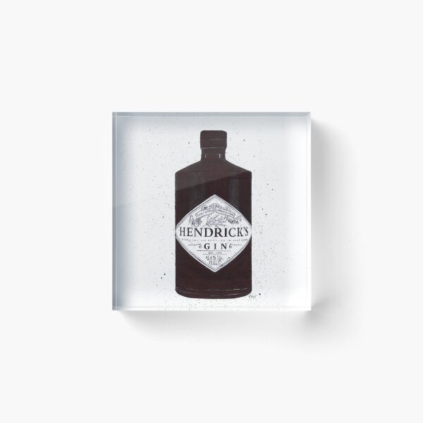 Aperçu de l'œuvre Hendricks Gin Peinture, Gin Print, Gin Art, Art mural créée et vendue par R Bex.