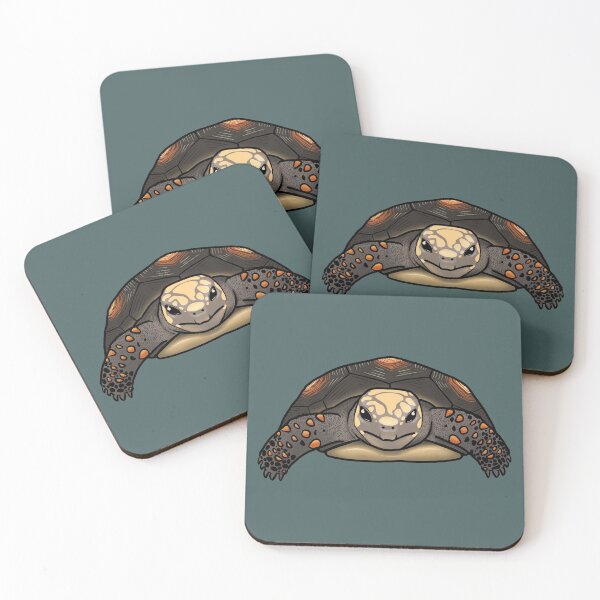 Item preview, Red Footed Tortoise  designed and sold by MaraHaGa.