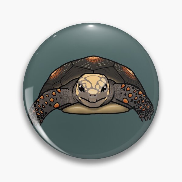 Item preview, Red Footed Tortoise  designed and sold by MaraHaGa.