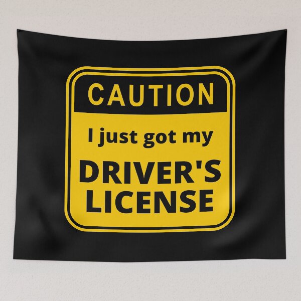Item preview, Caution I just got my Driver's License designed and sold by TheStudioBee.