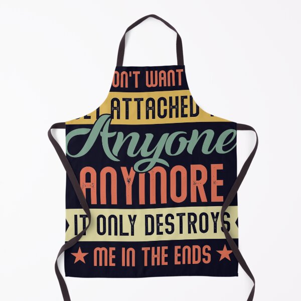 Item preview, I don't want to get attached to anyone anymore designed and sold by mmos.