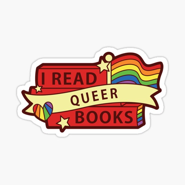 I read QUEER books Sticker