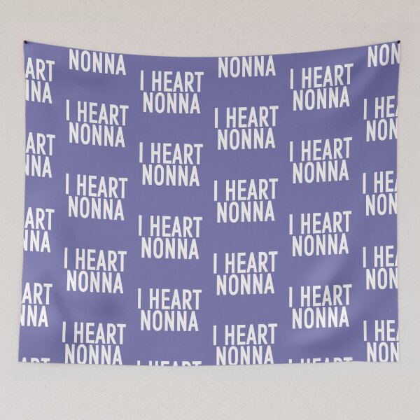 Item preview, HEARTS: I HEART NONNA | babyRAGE Item #000168 designed and sold by babyrage.