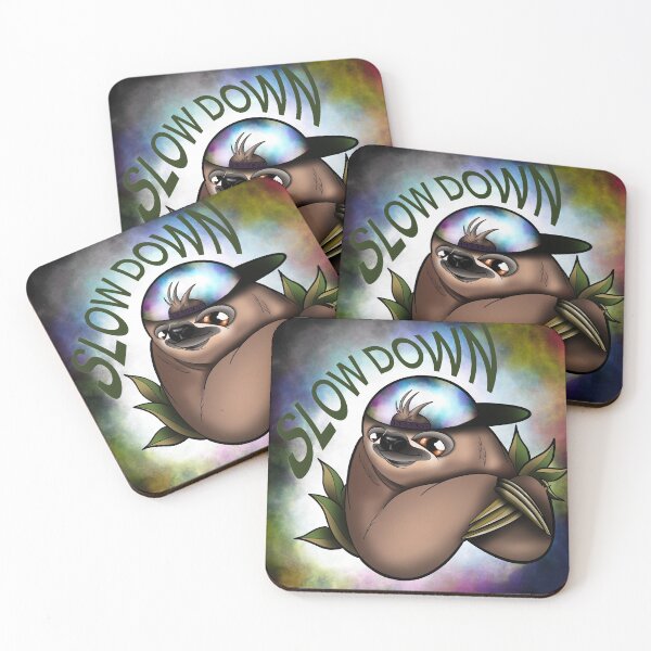 Item preview, Space sloth full background designed and sold by LivingLdesign.