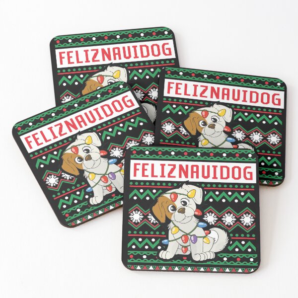 Item preview, Regalo para los amantes de los perros Feliz Navidog Dog Ugly Christmas designed and sold by Rzelemenz.