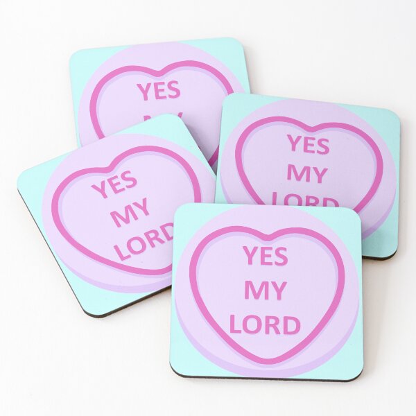 Item preview, Yes My Lord Love Heart Sweet designed and sold by atomicgirl.