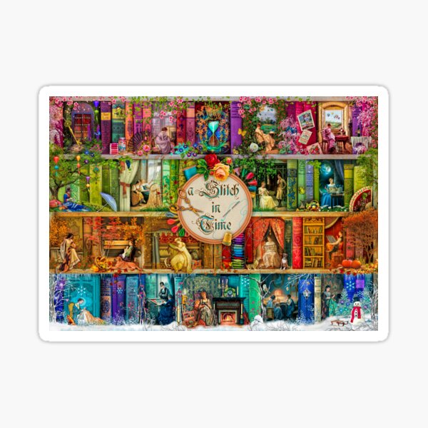 A Stitch In Time Sticker