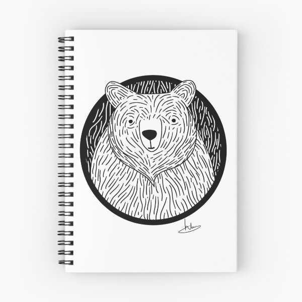 Aperçu de l'œuvre Ours de cercle créée et vendue par htimagery.