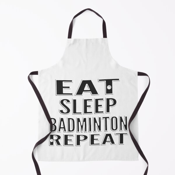 Aperçu de l'œuvre MANGER DORMIR BADMINTON RÉPÉTER créée et vendue par Ralek.