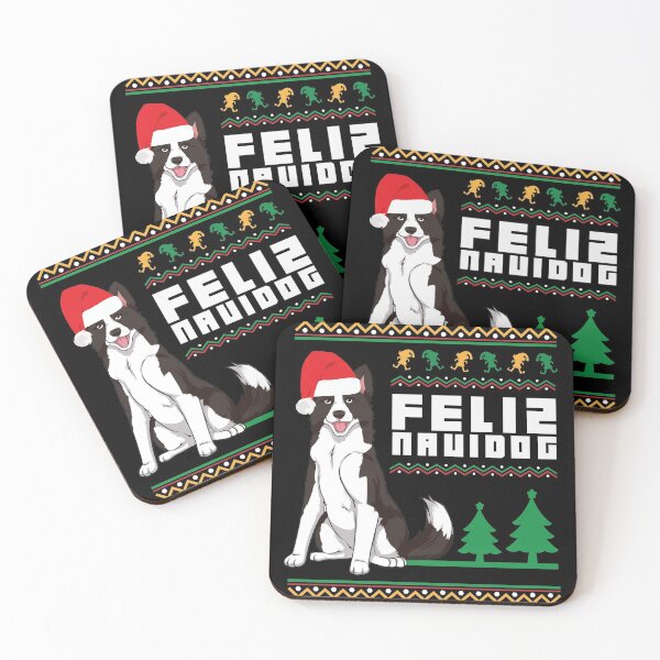 Item preview, Gift For Boarder Collie Lover Feliz Navidog Dog Christmas   designed and sold by Rzelemenz.