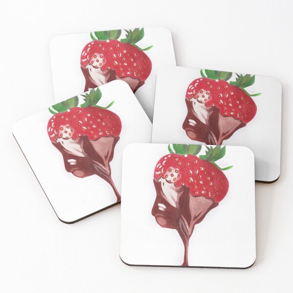 Item preview, chocolate dipped strawberry designed and sold by Hritikaart19.